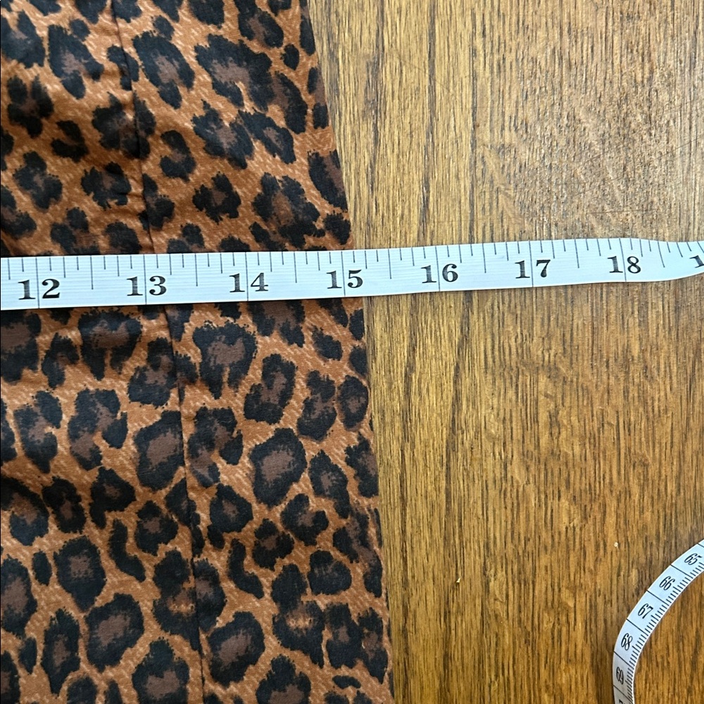 Express Design Studio Leopard Print Midi Shirt Dr… - image 7